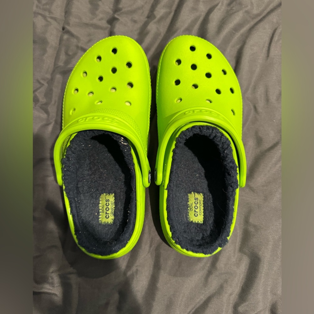 Fuzzy Crocs